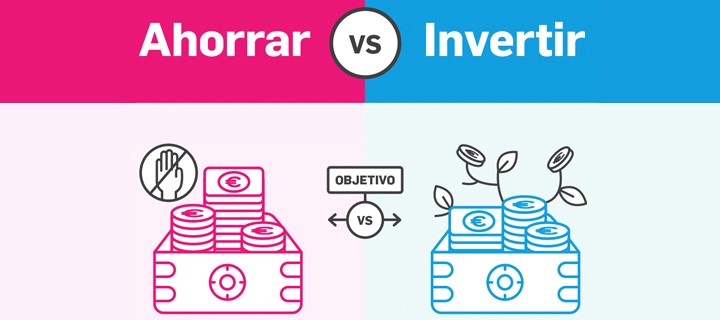 Diferencia entre ahorrar e invertir: dos formas distintas de gestionar el dinero