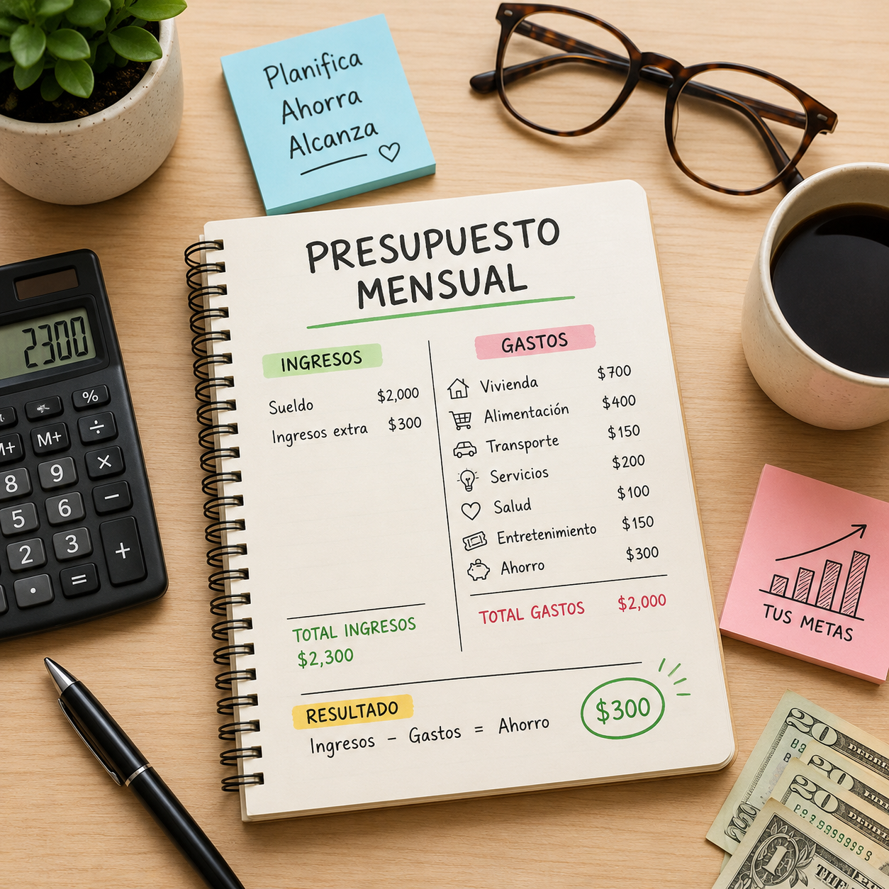 Cómo hacer un presupuesto mensual efectivo y mejorar tus finanzas personales