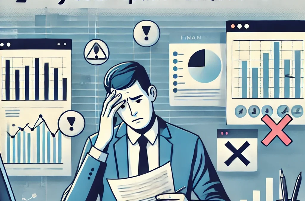 Errores financieros comunes que pueden afectar seriamente tu economía
